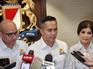 Pengurus Kadin usai bertemu Luhut