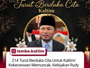 Semakin panas suasana di Samarinda, h-1 yerjadi aksi 214 April aksi massa di Samarinda, 21 April 2026. Foto: Instagram@lambe_kaltim