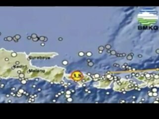Ilustrasi gempa di Buleleng dan Timor. Foto:  BMKG