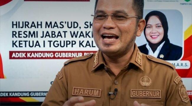 Inilah argumentasi gubernur Kaltim, Rudy Mas'ud angkat adik kandung Hijrah Mas'ud jadi wakil ketua I TAGUPP. Sama seperti Presiden Prabowo angkat Hashim Dojohadikusumo sebagai staf ahli presiden. Foto: Instragram@sapos.id