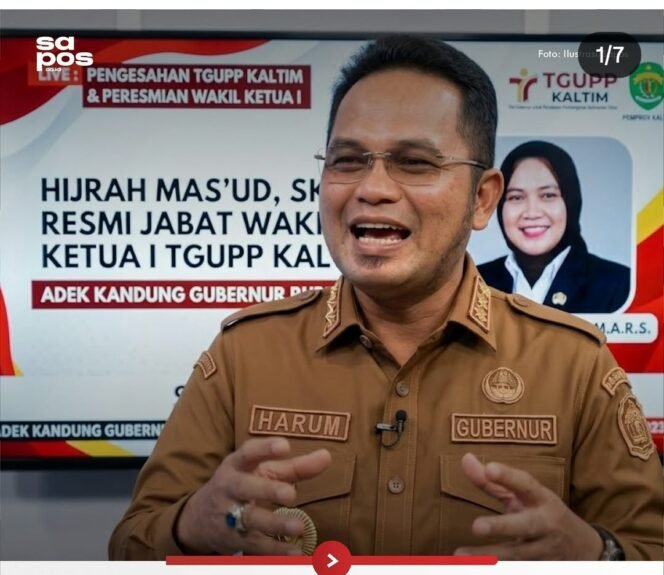 
					Inilah argumentasi gubernur Kaltim, Rudy Mas'ud angkat adik kandung Hijrah Mas'ud jadi wakil ketua I TAGUPP. Sama seperti Presiden Prabowo angkat Hashim Dojohadikusumo sebagai staf ahli presiden. Foto: Instragram@sapos.id