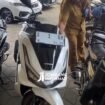 Kades Pucangsari Gudo, Muhammad Shony telah membeli motor jenis PCX seharga Rp 38,175 dari pagu anggaran Rp39,735 juta. Foto: Instagram@jombanginformasi_