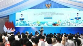 Upacara peresmian awal 13 proyek hilirisasi nasional tahsp II dengan total investasi Rp116 triliun, dilaksanakan di Cilacap, Rabu 29 April 2026. Foto: instagram@presidenrepublikindonesia