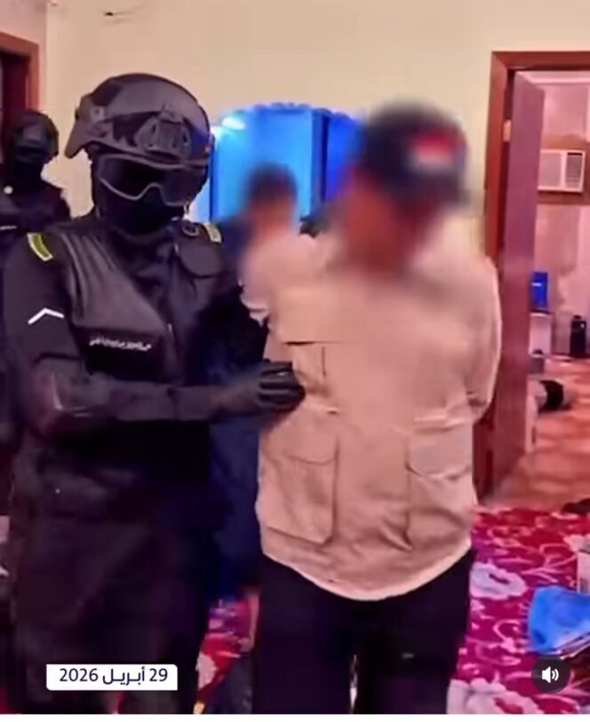 
					Polisi Makkah menggerebek dan mrnangkap tiga WNI, dengsn tuduhan menyebarkan iklan haji fiktif, Rabu 29 April 2026. Foto: instagram@seputarkotaharramain