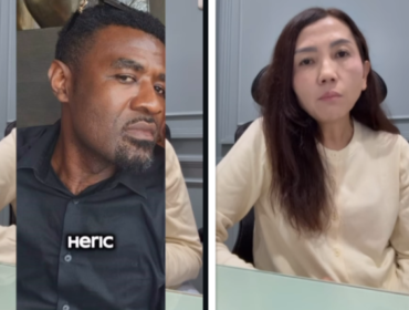 (Kiri) Heric Simphorien Mbouya, alias William Leboeuf, pria kelahiran Kamerun yang kini berstatus warga negara Indonesia, menjadi menantu pengusaha prikanana kaya di Cirebon. (Kanan) Ali Widiastuti, diduga korban korban Love Scam, hingga tertipu Rp 2,1 miliar. kasusnya pun mandek di kepolisian. Foto: Insgtagram@radarcirebon