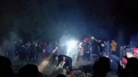 Markonah, 52, tewas terbakar saat rumhanya berkobar akibat tersulut api obat nyamuk. di Dusun Sidokalang, Desa Penompo, Kecamatan Jetis, Kabupaten Mojokerto, Sabtu, 4 April 2026, sekitar pukul 20.00 WIB. Foto: Instagram@inijawatimur