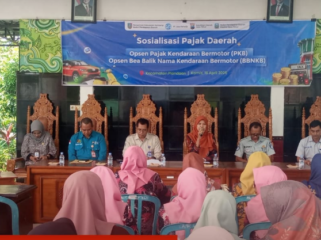 Kecamatan Plandaan, kabupaten Jombang melaksanakan sosialisai opsen tentang pajak kendaraan bermotyor, dilaksanakan Kamis 16 April 2026. Foto: jombangkab.go.id