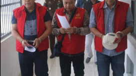 Kejaksaan Tinggi Jatim menangkap dan menetapkan tiga pejabat utama di lingkungan ESDM Pemprovcc Jawa Timur,sebagai tersangka dalam kasus pemerasan dan pungli kepada para pengusaha pencari izin tambang,Jumat 17 April 2027. Foto: ist