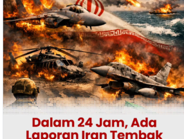 Perang Iran Vs Anerika/Israel sudah berlangsung satu bulan tujuh hari, hingga 5 April 2026 terus perang. Namun, pada tanggal 3-4 April 2026, pasukan pertahanan Iran berhasil menembak jatuh sedikitnya tiga pesawat tempur dan dua helikopter. Foto: wartaekonomi