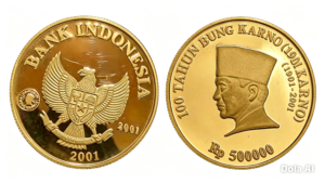 Koin Emas 100 Tahun Bung Karno, 2001 Harga Rp1,5 Juta Sekarang Melompat Rp50 Juta/ Keping