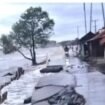 Ilustrasi banjir rob