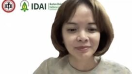Anggota Unit Kerja Koordinasi Infeksi Penyakit Tropik IDAI, Inke Nadia Diniyanti Lubis, pada konferensi pers via zoom meeting di Jakarta (Foto: Tangkapan Layar Zoom Meeting IDAI) 