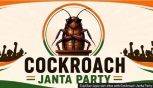Kecoak Menguasai Demokrasi, Politisi India Panik