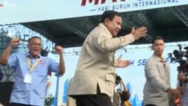 Presiden saat May Day 2026
