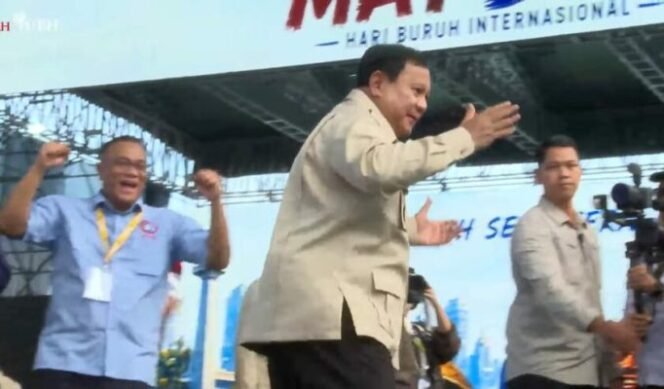 
					Presiden saat May Day 2026
