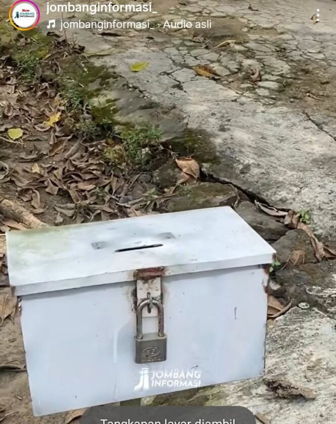 
					Pencuri menggila di desa Sukopinggir, Gufo, Jimbang. Pelaku menggondol mixer dan kotak amal di masjid, musala dan kuburan. Foto: instagram@jombanginfornasi_