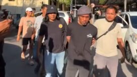 Inilah Satuan, 40, terduga pelaku yang membacok mertua dan istrinya di Puri, Mojokerto, Rabu 6 Mei 2026. Polisi berhasil meringkus pelaku yang melarilan diri ke Asemrowo, Surabaya. Foto: instagram