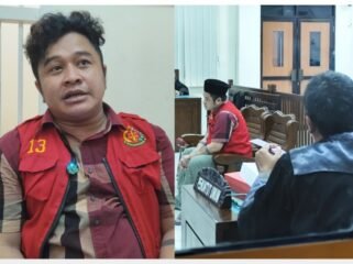 Sidang petadilan Tipikot di Balikpapan, Rabu 7 Mei 2026. Hakim memvonis hukuman 13 tahun penjara keoada Catur Adi Prianto, dirut Persiba, yang terbukti korupsi Rp23 miliar. Foto: ist