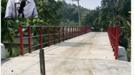Telah ditesmikan jembatan beton 24 x 4.5 m, di desa Jipurafah, Plandaan, Jombang, Jumat 8 Mei 2026. Bantuan pengusaha tol H Jusuf Hamka, dengan anggaran Rp850 juta. Foto: kolase