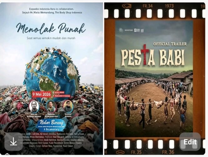 
					Dua film dokumenter ini sedang menjadi perbincangan di Indonesia, Menolak Punah dan Pesta Babi. Inilah topik hebat dua film itu. Foto: ist
