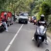 Truk alami rem blong di Ngantang Malang, Minggu 10 Mei 2026. Foto: ist