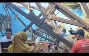 Guru dan 7 Siswa Lukaluka, Tertimpa Atap Ruang Kelas MIM Ambruk di Sragen