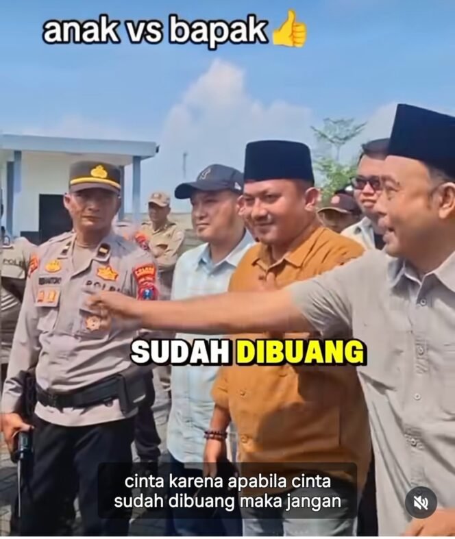 
					Bupati Bangkalan Lukman Hakim mendengarkan dan merespon tuntutan AB3, yang dibacakan oleh Moh. Fauzan di Bangkalan, Senin 18 Mei 2026. Foto: ist