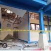 Atap ruang kelas SMA 7 Matatam, NTT ambrol, menyebabkan empat siswa lukaluka, Selasa, 19 Mei 2026. Fito: ist