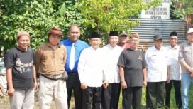 Rombongan Komisi d DPRD Jombang, melakukan kunjungan kerja ke Titik Nol Plodo, lokasi tempat kelahiran Bung Karno, di Ploso Jombang. Mereka disambut oleh Gus Bunhad Nurohmat, sebagai inisiator dan penggali situs kelahiran sang Proboklamator. Foto: instagram@dprd_jombang