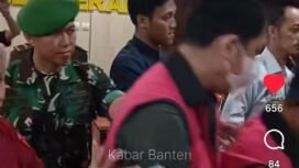 Kejari Serang menahan satu mantan kantah Serang dan lima ASN, Rabu, 20 Mei 2026. Fito: ist