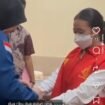 Jaksa menahan suami istri di Nganjuk, akibat melakukan penggelapan dana milik Bank BPD Jatim Rp1,9 miliar dengan cara membuat setoran fiktif. Foto: tugujatim