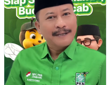 Kartiyono, wakil ketua DPRD Jombang. Foto: Instagram@fraksipkb.jombang