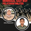 Calon manajer pengelola koperasi desa KDMP wajib mengikuti pelatihan dasar militer, namun dam proses pelatihan ini terjadi insiden teroisah ada orang meninggal dunia. Foto: grafis/ tim redaksi