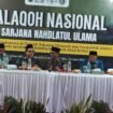 ISNU Jatim menggelar Halakoh Nasional mengambil tema ekonomi dan lolitik global, di Kediri, Minggu, 21 Juni 2026. Foto: ISNU Jatim