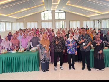 Sebanyak 100 muslimat Tuban mendapatkan edukasi dan pemahaman tentanh investasi emas yang diselenggarakan ole PT Pegadaian Kanwil XII Surabaya, 30 Mei 2026. Foto: ist