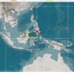 Gempa dahsyat terjadi di Mindanao, Fioipina, berkekuatan magnetudo 7.7, Getaran terasa di Indonesia utara, ada kemungkinan tsunami. Foto: ist