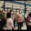 Upaya untuk memastikan jaminan hukum dan kemanan kepada investor, Bupati Jombang Warsubi bersama pimpinan Forkopimda Jombang, melakukan kunjungan di dua perusahaan invesator luar negeri PT Canino Industri Indonesia dan PT Cheil Jedang Indonesia, Jumat, 12 Juni 2026. Foto: diskominfo pemkab jombang