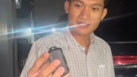 Tyo Ardianto temukan alat pelacak jenis PBX Finder di mobilnya, setelah mengikuti aksi massa di Gejayan Yogyakarta, Sabtu malam, 13 Juni 2026. Foto: instagram@tyoardianto_