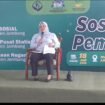 Kusuma Wardani Raharjo, Kepala Seksi Perdata dan Tata Usaha Negara, Kejaksaan Negeri Kabupaten Jombang, tampil sebagai narasumber acara sosialisasi dan penguatan Dinas Sosial Pemkab Jombang, di MCC Yatim Muhammadiyah, Jombang, Kamis 18 Juni 2026. Foto: swarajombang.com/ priyo suwarno