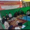 Acara peletakan batu pertama pembangunan Rumah Syukur Kemerdekaan Indonesia Layak Huni Shiddiqiyyah di Dusun Jatimenok, Desa Rejoso Pinggir, Kecamatan Tembelang, Kabupaten Jombang. Senin, 22 Juni 2026. Foto: swarajombang.com/ priyo suwarno