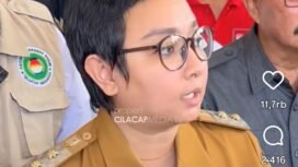 Pj Bupati Cilacap, Dra. Hj. Aulia Fatma Supri, S.H., M.Ag. Foto: instagram@cilacapmediaTv