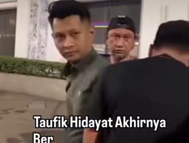 Polisi menggiring tersangka Taufik Hidayat,30, Senin 22 Juni 2026. Setelah ia buron selama 23 hari, dalam kasus penganiaan sadis dan berat selama 3 tahun perempuan bernama Yuvita. Foto: instgram@ully.herizon