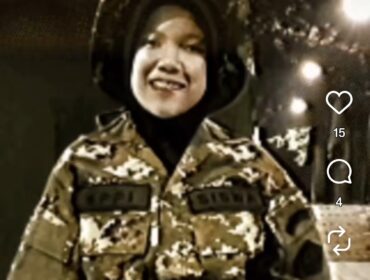 Foto mendiang Novia Ramadani Sihotang, yang meninggal dunia pada saat mengikuti program latihan dasar militer. Foto: instagram@barisanmuda