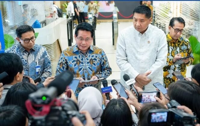 
					Konperensi pers BRI