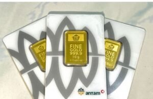 Harga Tiga Jenis Emas Pegadaian pada Kamis