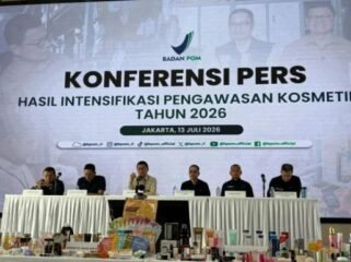 Konperensi pers BPOM
