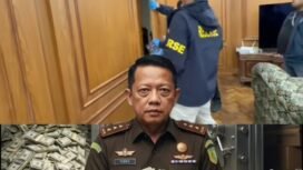 Polisi menggeledah sebuah kafe dan money changer di Cipete, Jakarta Selatan, Rabu 8 Juli 2026. Foto: ist