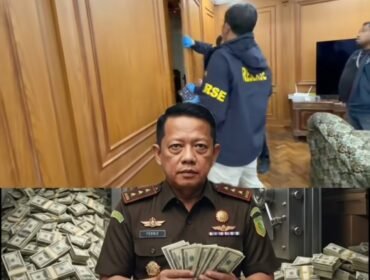 Polisi menggeledah sebuah kafe dan money changer di Cipete, Jakarta Selatan, Rabu 8 Juli 2026. Foto: ist