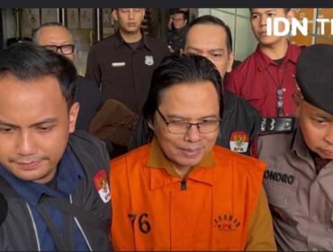 Komisi Pemberantasan Korupsi (KPK) secara resmi menahan Ma'ruf Cahyono, mantan Sekretaris Jenderal Majelis Permusyawaratan Rakyat (MPR) RI periode 2019–2024, atas tuduhan terima gratifikasi Rp37 miliar. Foto: ist