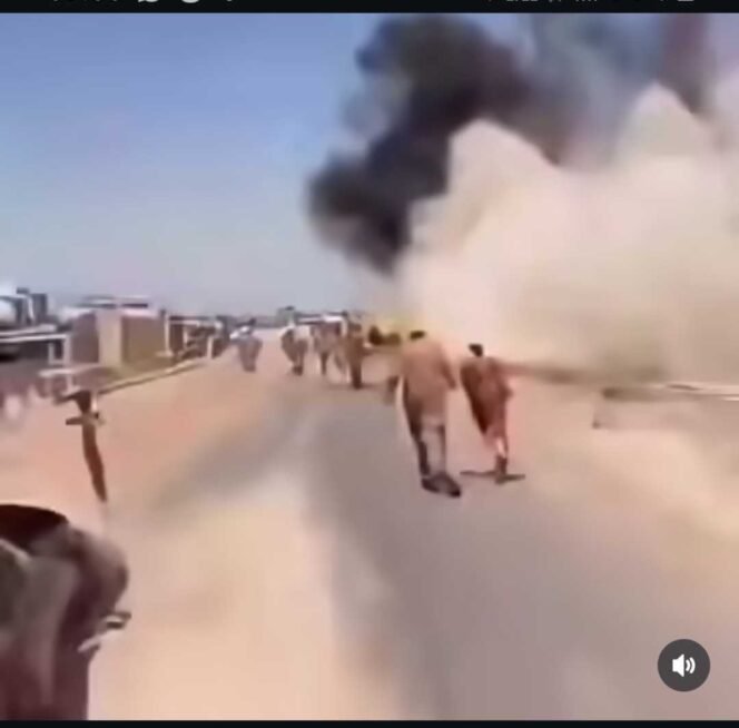 
					Iran melakukan serangan pembalasan ke sasaran stragtegis Amerika di wilayah Kuwair, Bahrain, Oman , Jordania dan Arab Saudi, Senin malam 13 Juli 2026. Foto